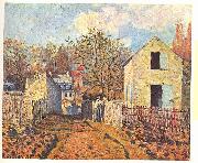 Dorf von Voisins Alfred Sisley